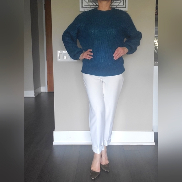 ๐ HOST PICK ๐ Handmade Blue Knitted Sweater - Picture 6 of 11